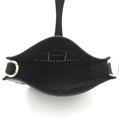 Hermes Taurillon Clemence Evelyne TPM Black 5 of 9