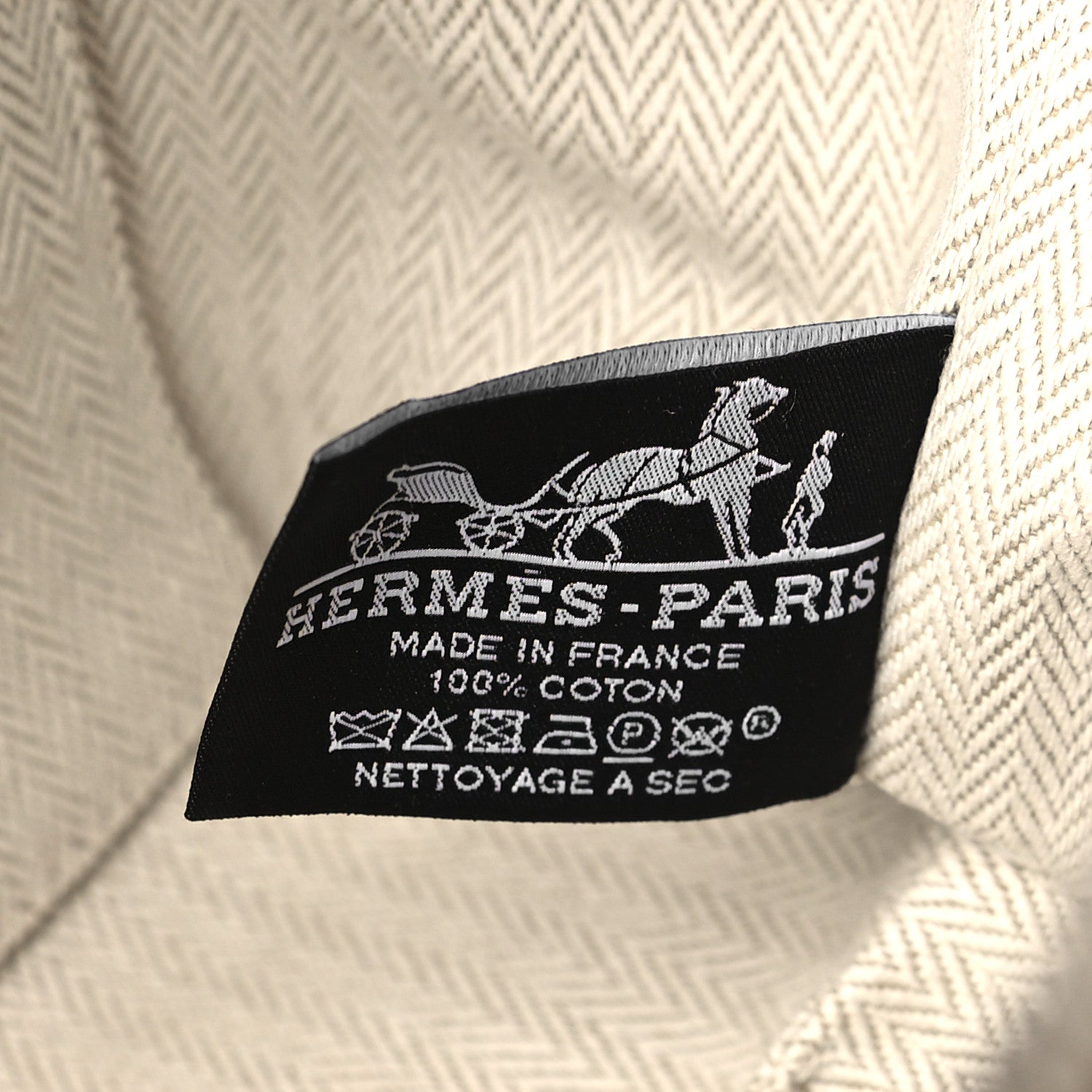 Hermes Canvas Small Bride-A-Brac Pouch Natural 6 of 8