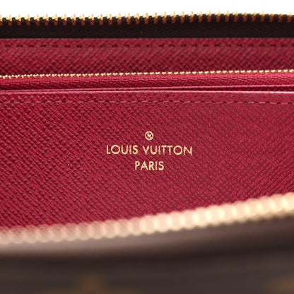 Louis Vuitton Monogram Zippy Wallet Fuchsia 6 of 12