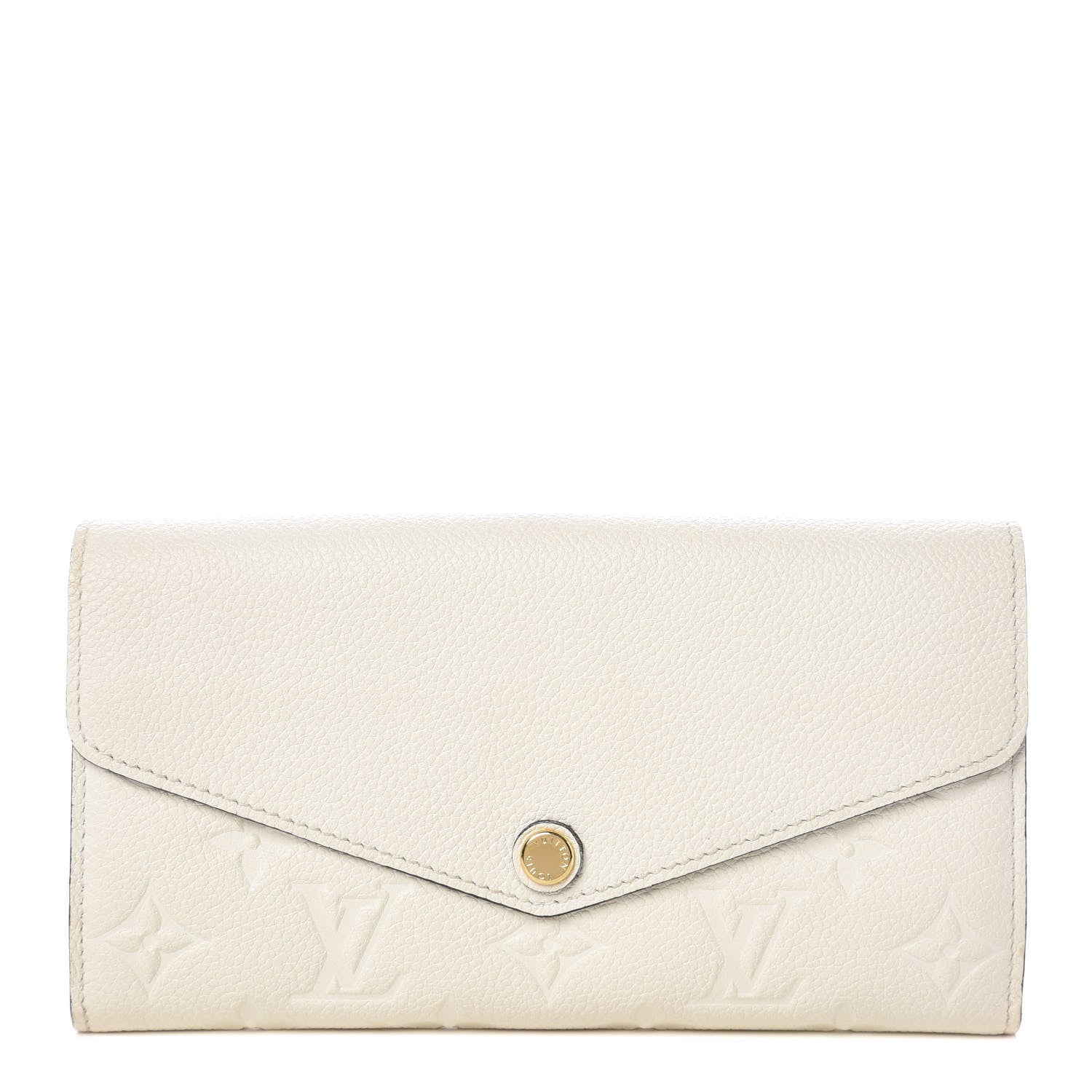 Louis Vuitton Empreinte Sarah Wallet NM Ivory 1 of 8
