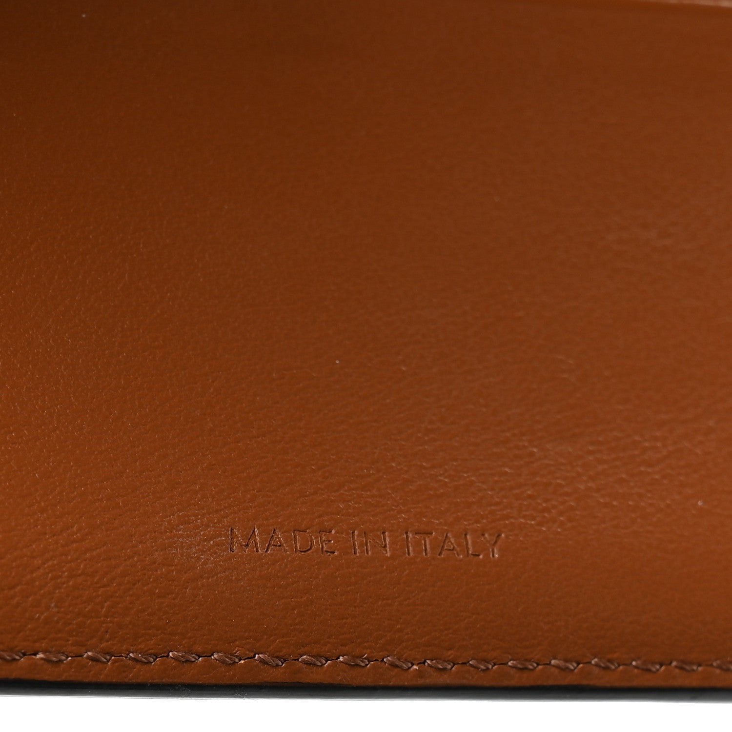 Celine Triomphe Canvas Small Triomphe Wallet Tan 7 of 9