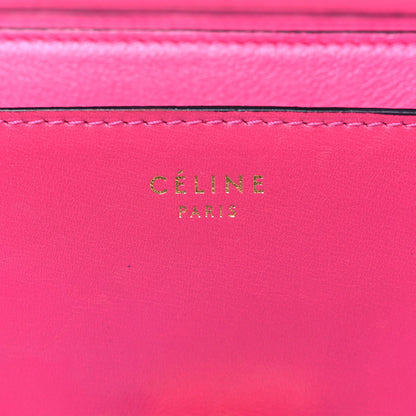 Celine Box Calfskin Medium Classic Box Flap Bag Hibiscus 7 of 17
