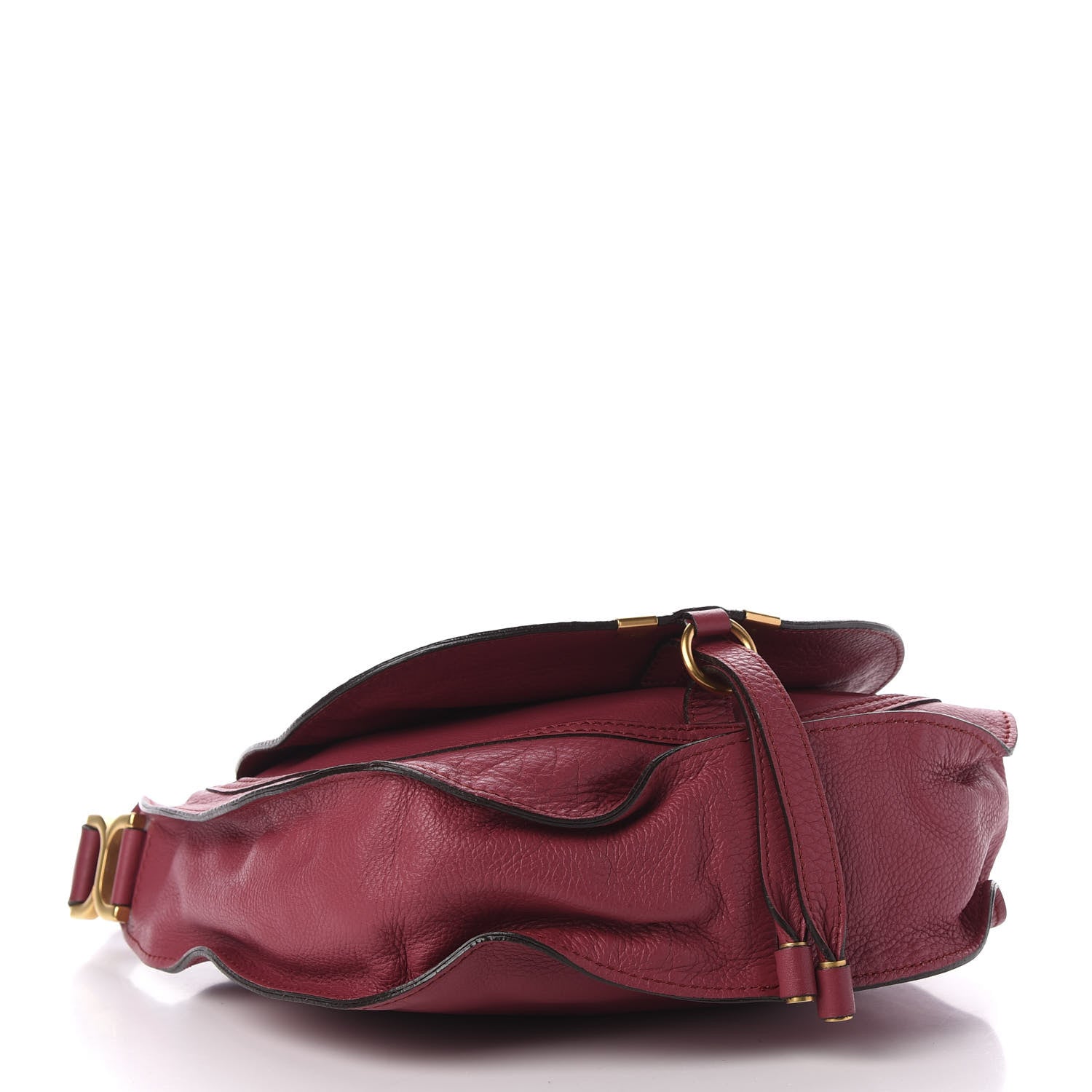 Chloe Calfskin Medium Marcie Hobo Peony Red 4 of 9