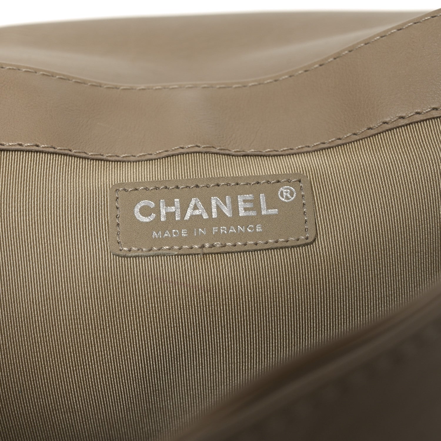 Chanel Calfskin Large Boy Reverso Flap  Beige 6 of 10