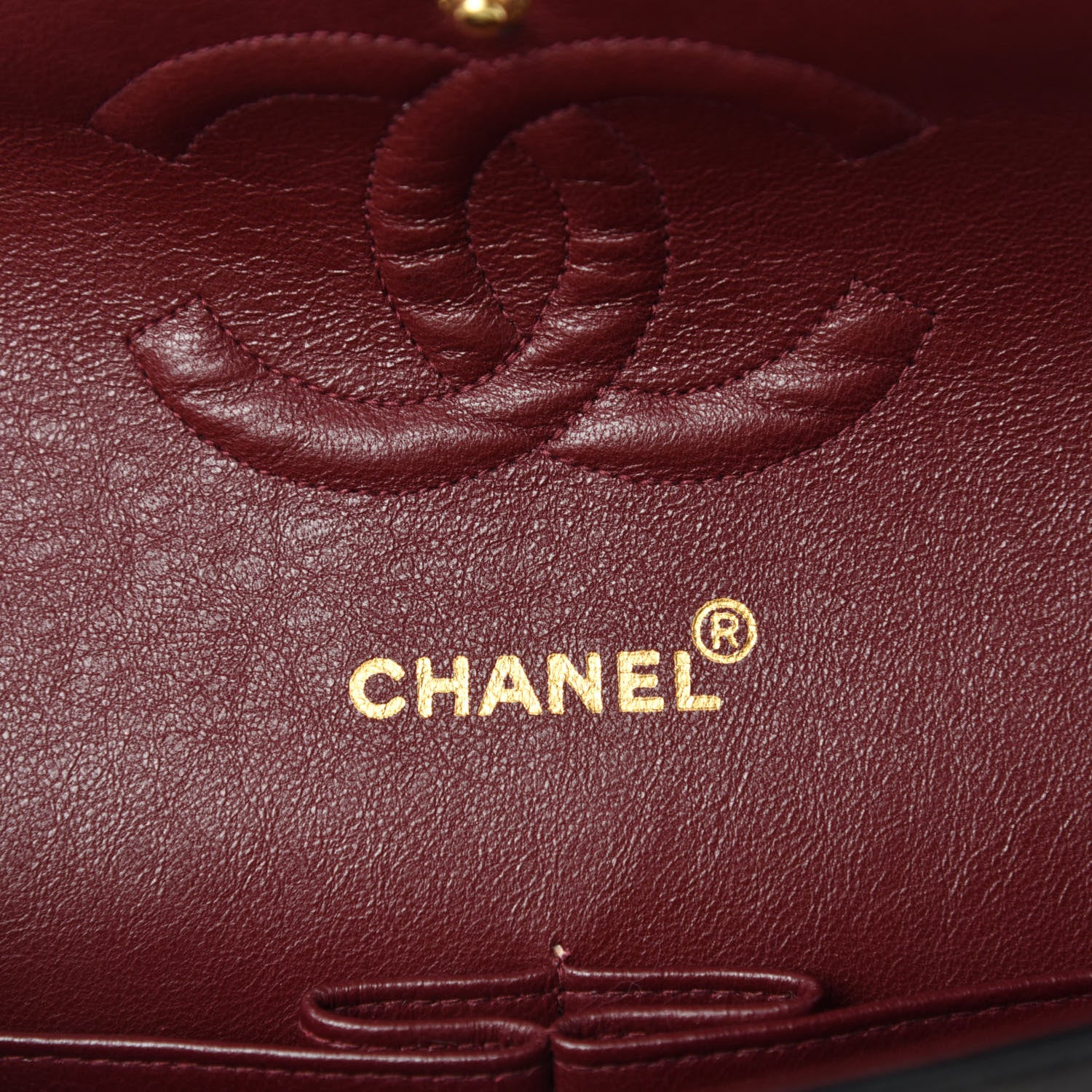 Chanel Lambskin Quilted Medium Double Flap Black 11 of 14