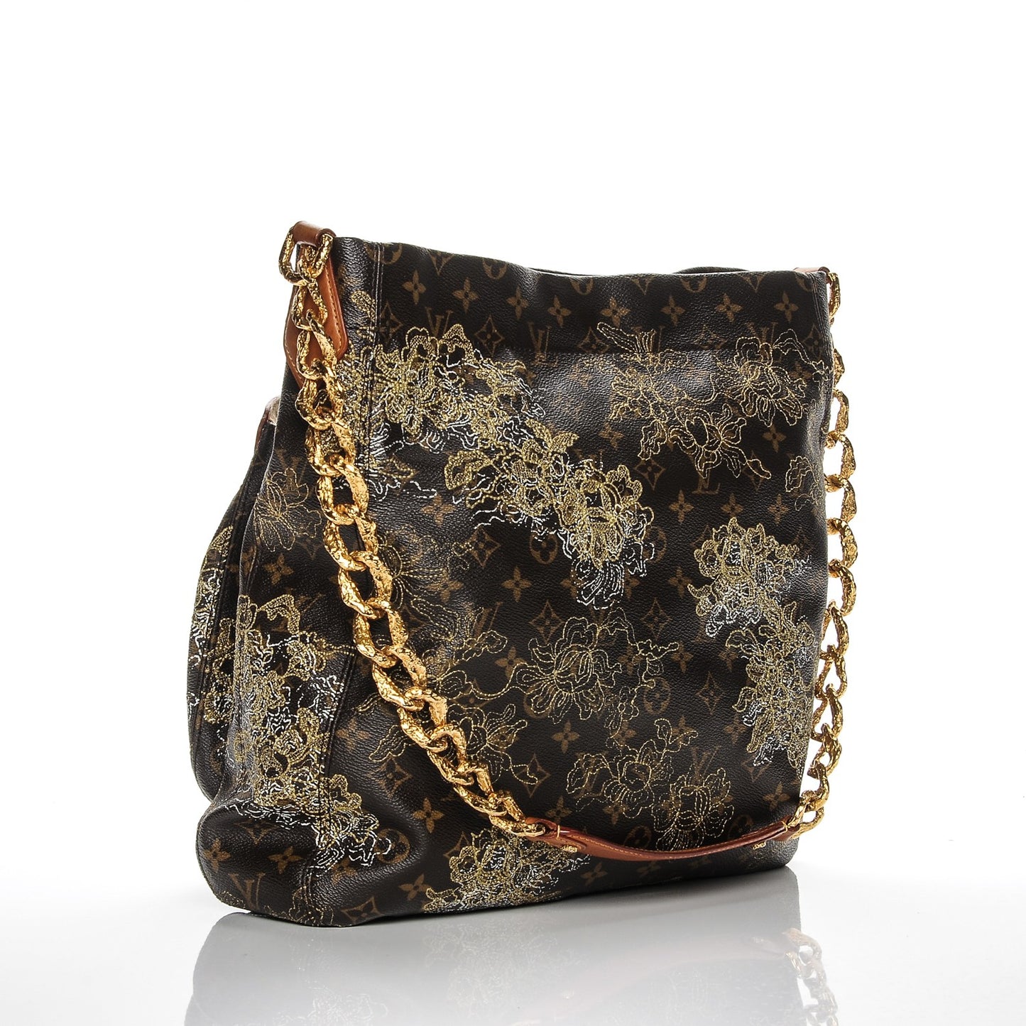Monogram Dentelle Fersen Gold