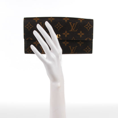 Louis Vuitton Monogram Sarah Wallet 2 of 8