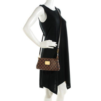 Louis Vuitton Damier Ebene Eva Clutch 4 of 16
