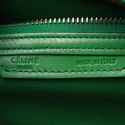 Celine Palmelato Mini Luggage Grass Green 6 of 10