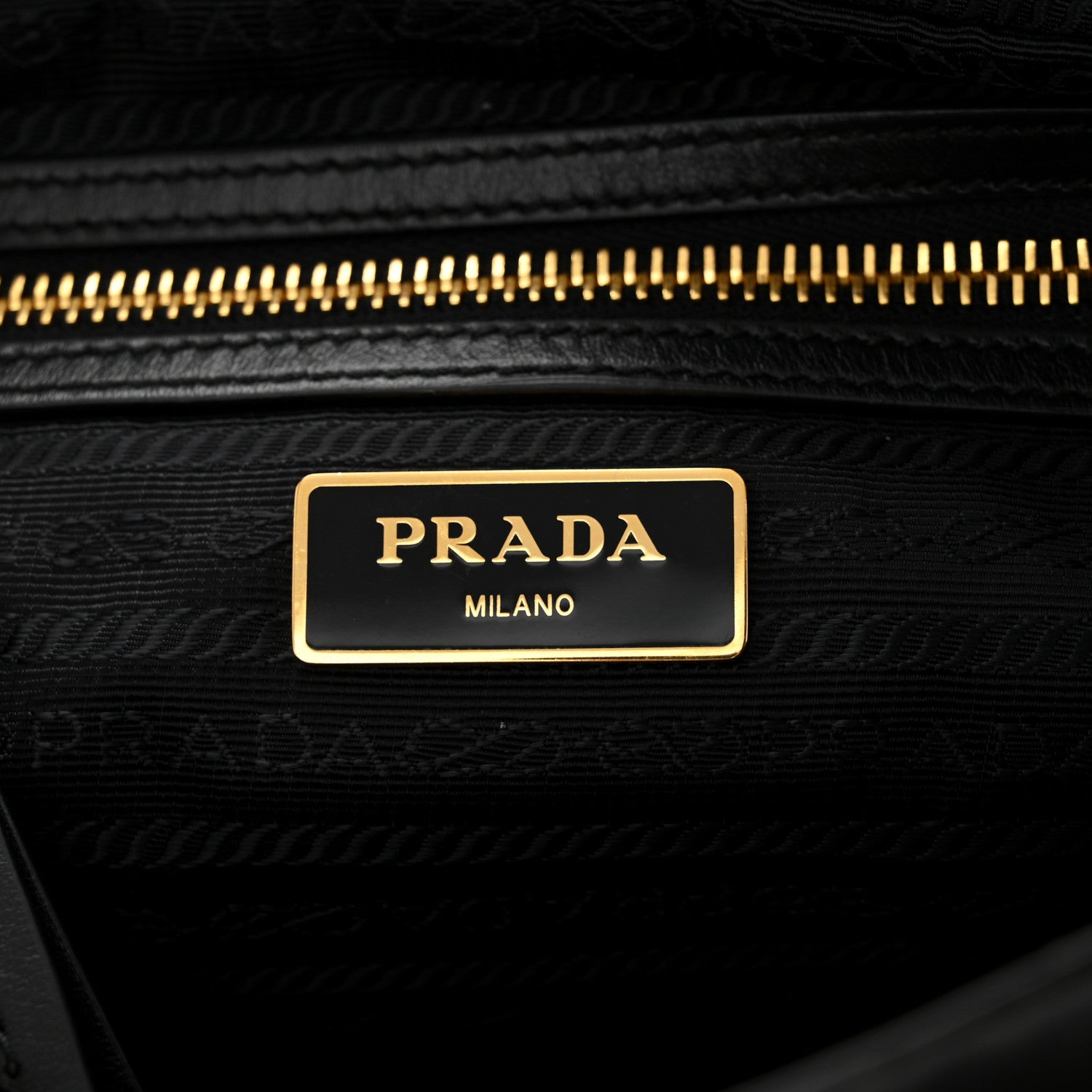 Prada Tessuto Nylon Soft Calf Camera Bag Black 5 of 10