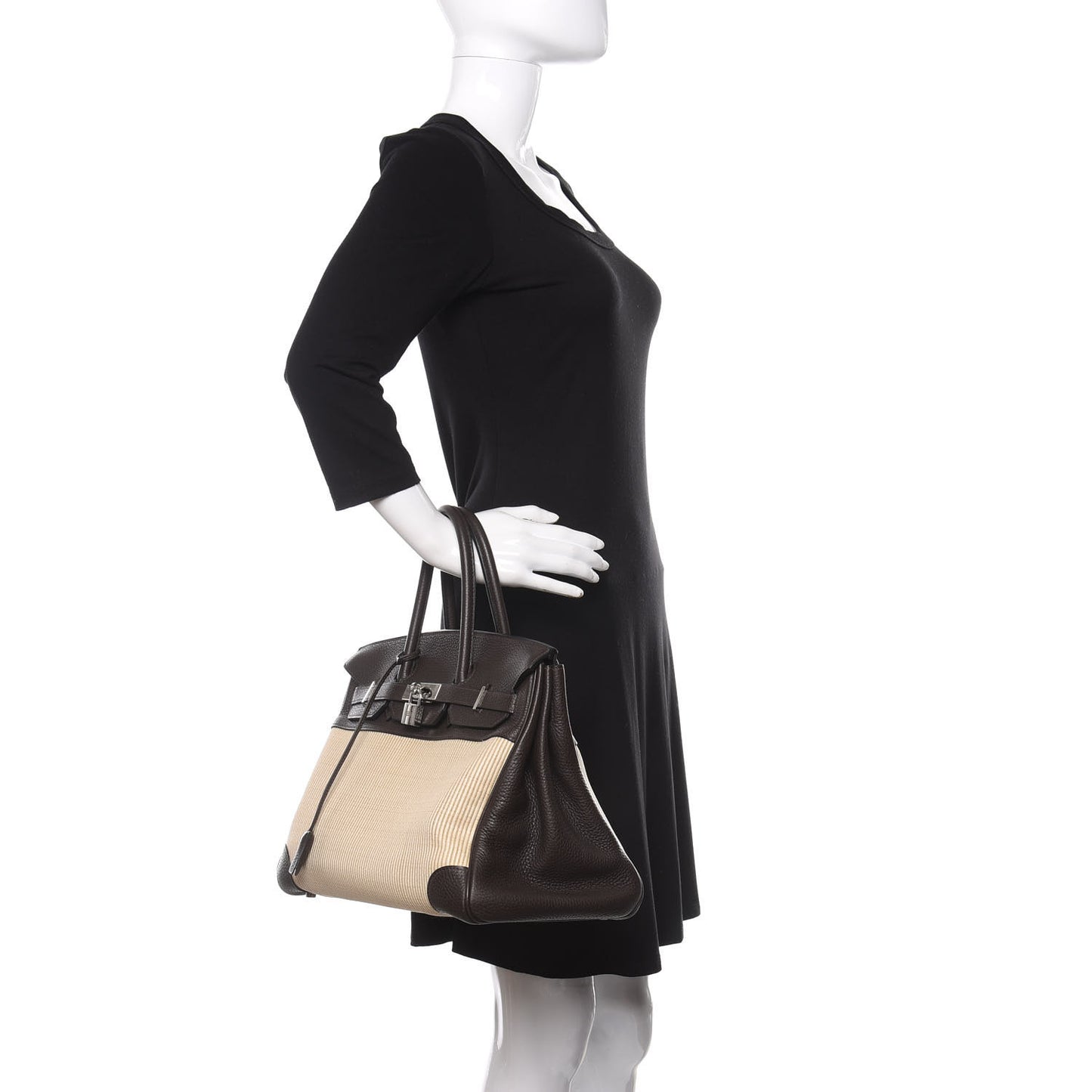 Taurillon Clemence Crinoline Birkin 35 Ebene