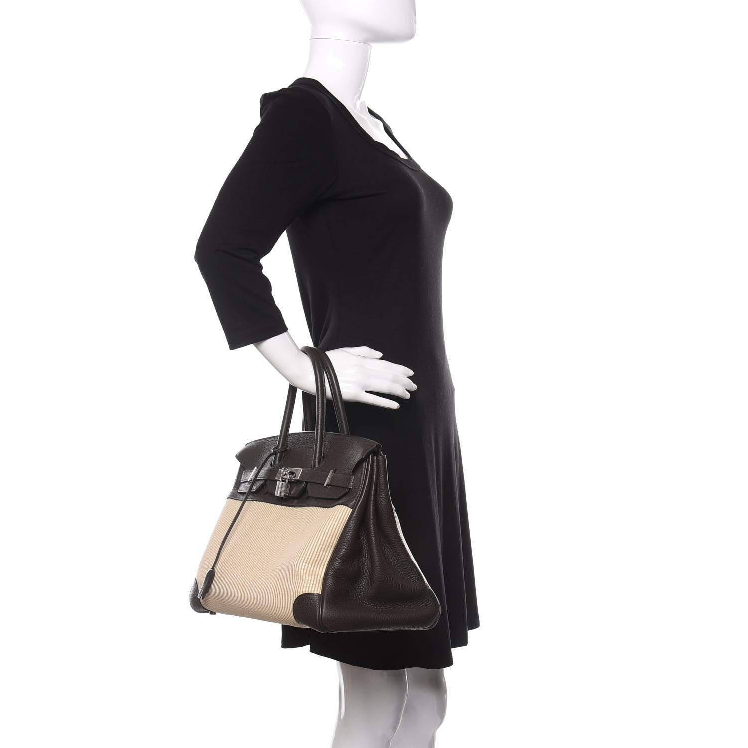 Hermes Taurillon Clemence Crinoline Birkin 35 Ebene 2 of 10