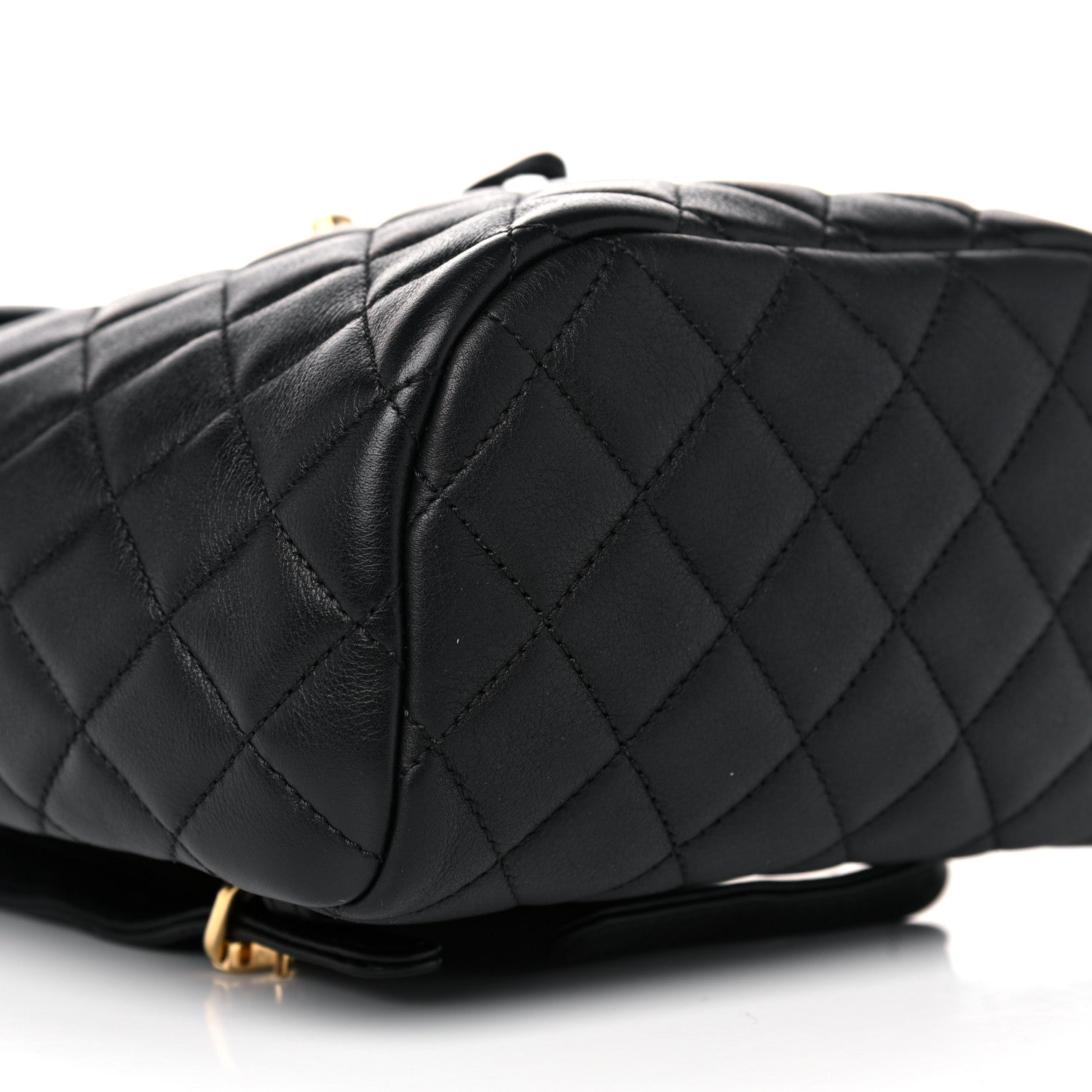 Chanel Calfskin Quilted Mini Urban Spirit Backpack Black 8 of 11