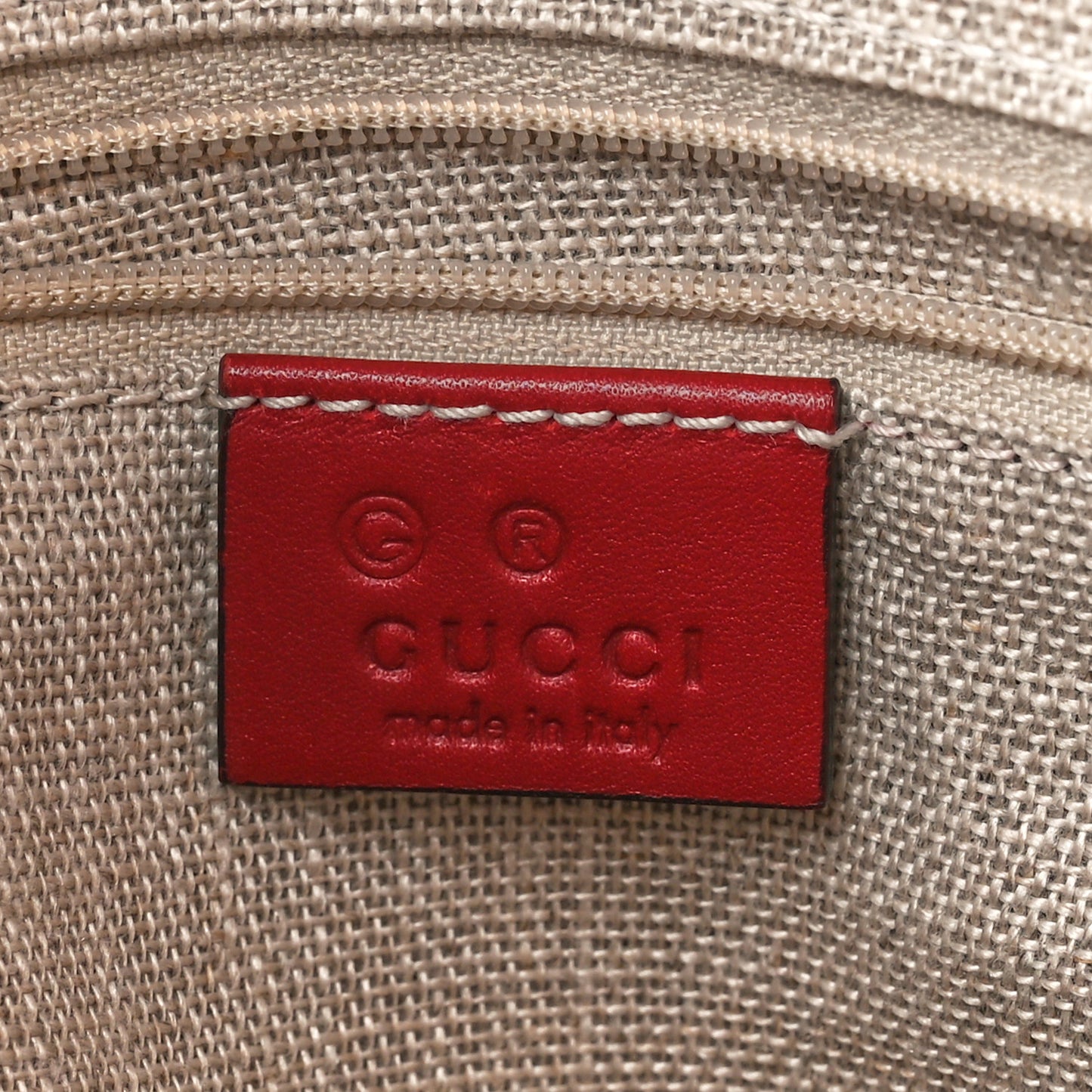 Soft Microguccissima Margaux Shoulder Bag Red