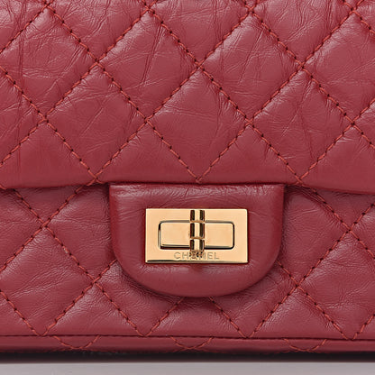 Chanel Aged Calfskin Quilted 2.55 Reissue Mini Flap Red 8 of 11
