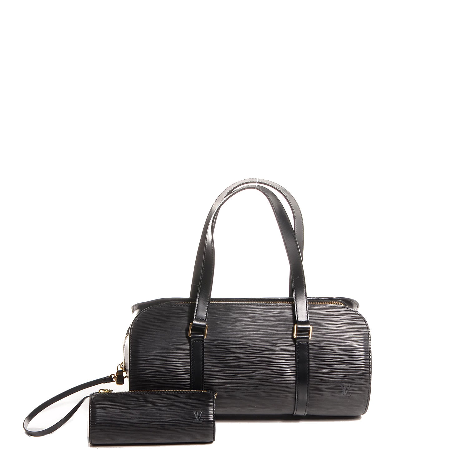 Louis Vuitton Epi Soufflot Black 5 of 8