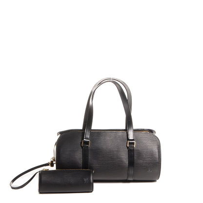 Louis Vuitton Epi Soufflot Black 5 of 8