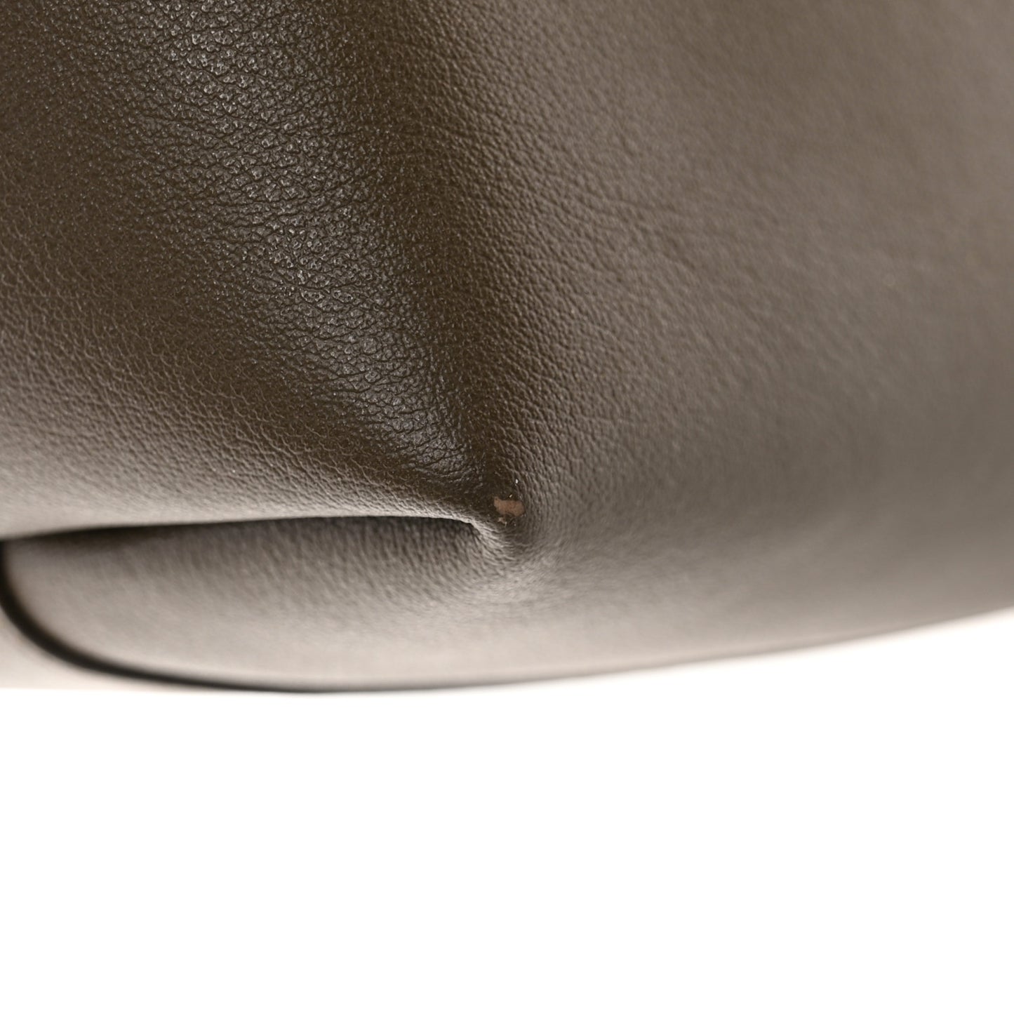 Calfskin Large Shopping Tote Dark Green