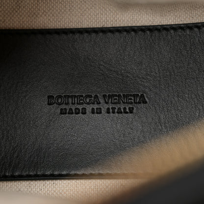 Bottega Veneta Calfskin Intrecciato Small Loop Top Handle Black 6 of 10