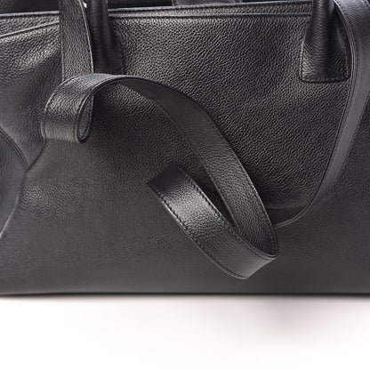 Chanel Calfskin Cerf Shopper Tote Black 14 of 16