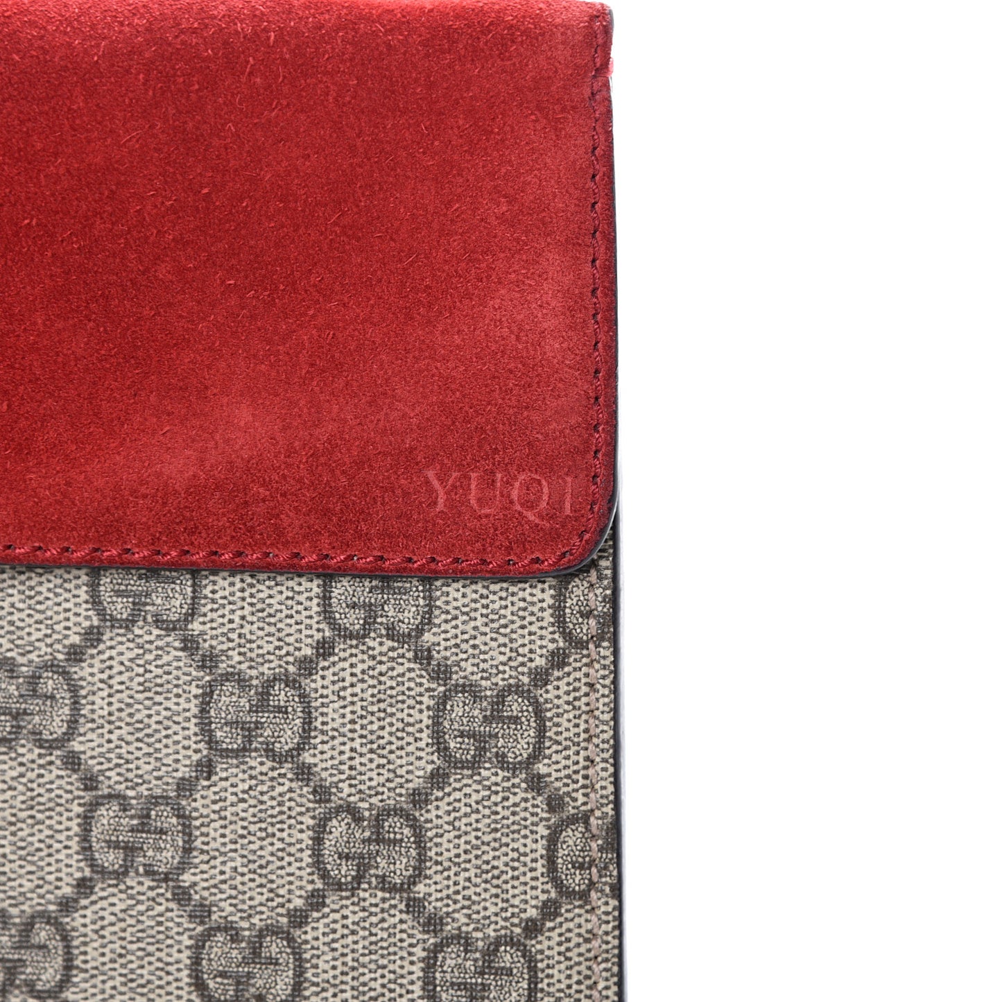 GG Supreme Monogram Small Dionysus Shoulder Bag Red