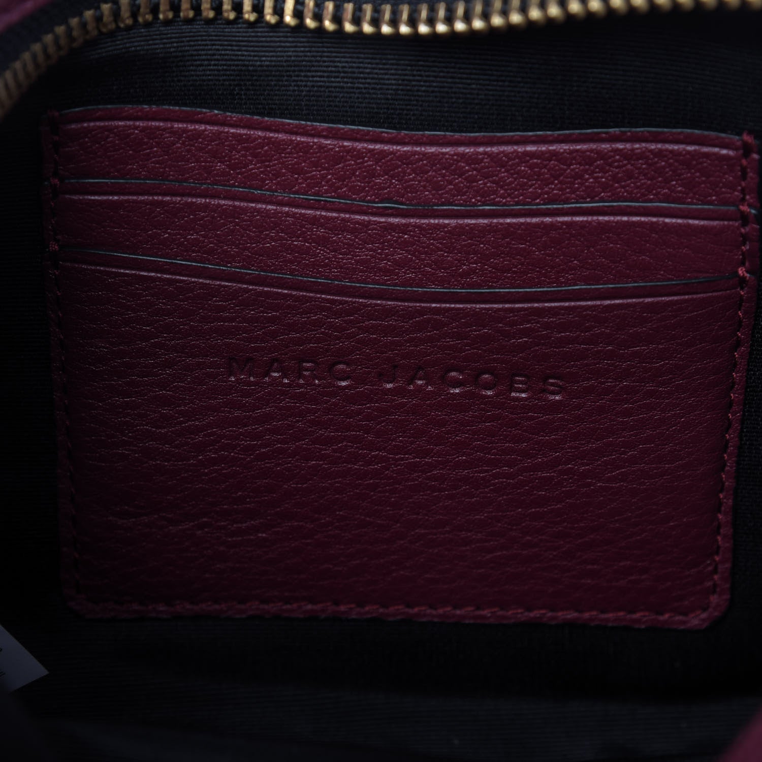 Marc Jacobs Supple Natural Grain Calfskin Softshot 21 Crossbody Bag Burgundy 8 of 9