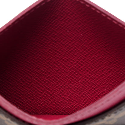 Louis Vuitton Monogram Card Holder Fuchsia 3 of 5