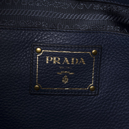 Prada Vitello Daino Shopping Tote Baltico 9 of 9