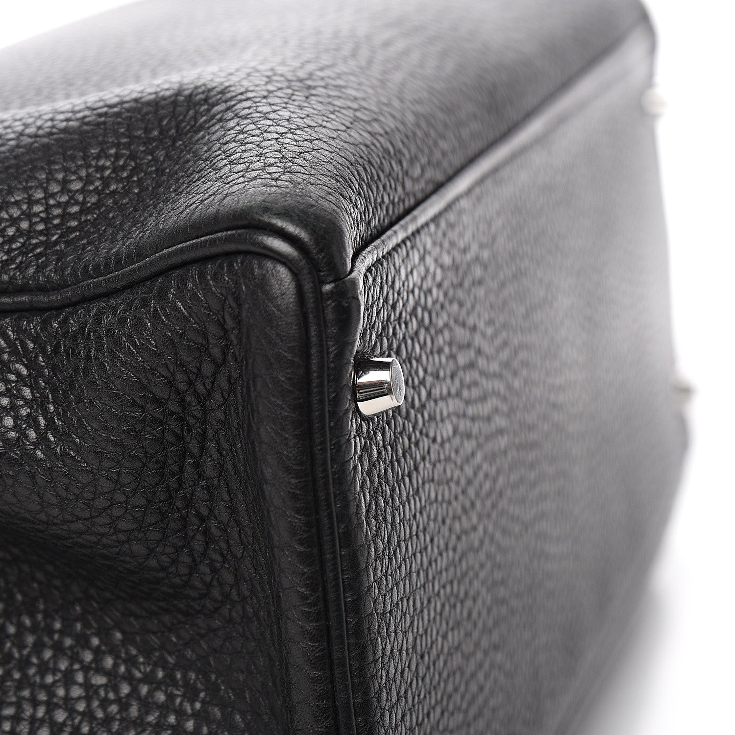 Hermes Taurillon Clemence Retourne Kelly 40 Black 30 of 34