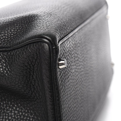 Hermes Taurillon Clemence Retourne Kelly 40 Black 30 of 34