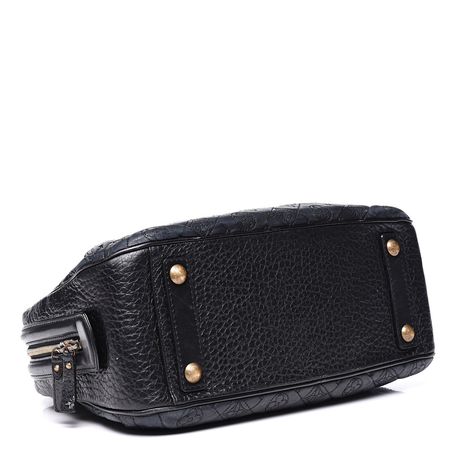 Louis Vuitton Lambskin Vienna Mizi Black 3 of 12