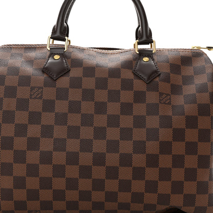 Louis Vuitton Damier Ebene Speedy 30 8 of 10