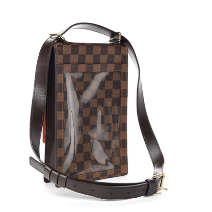 Louis Vuitton Damier Ebene Portobello Travel Shoulder Bag 2 of 11