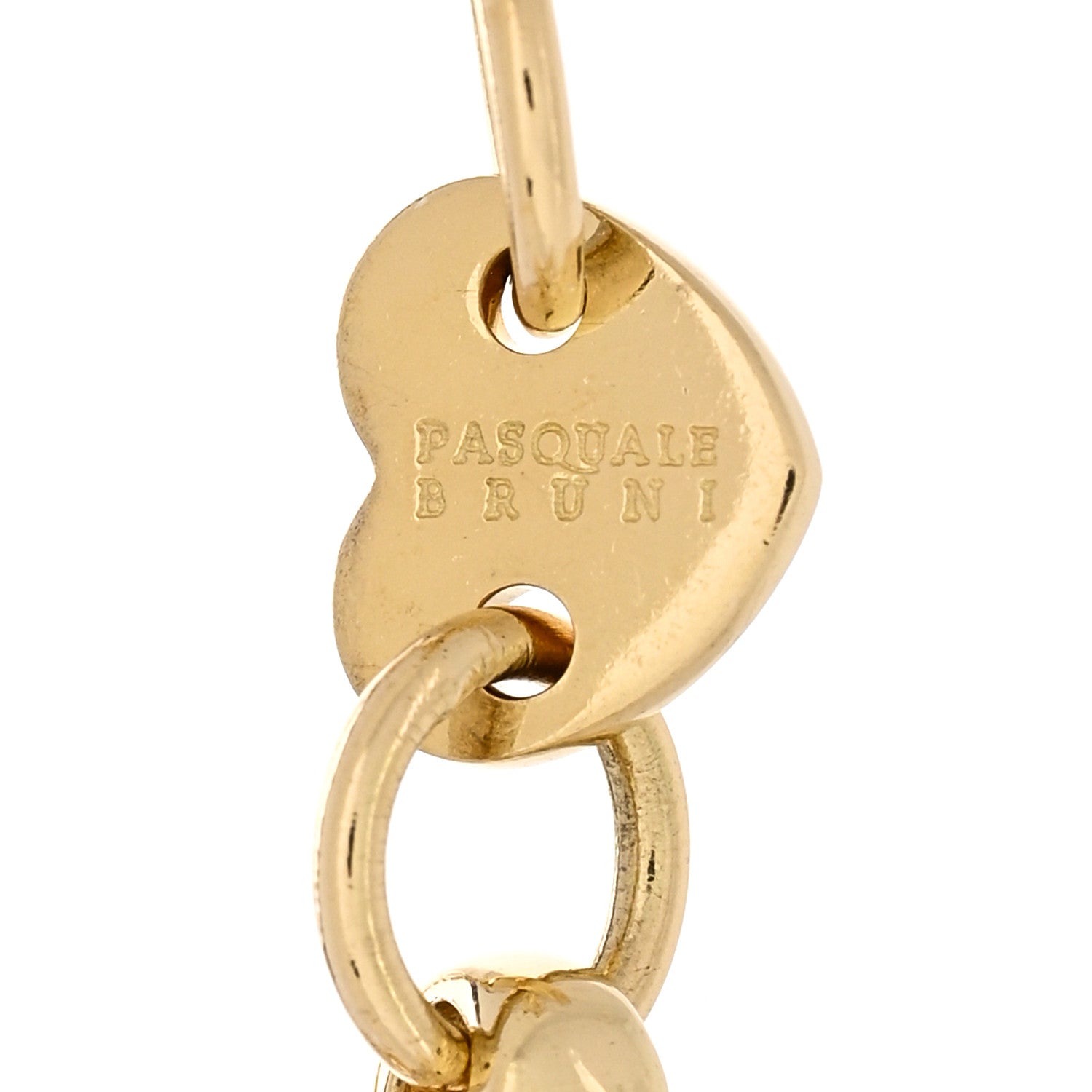 Pasquale Bruni 18K Yellow Gold Diamond Blue Sapphire Blue Topaz Citrine Ruby 5 Charm Bracelet 3 of 3