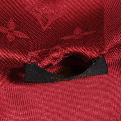 Louis Vuitton Silk Wool Monogram Shawl Pomme D'Amour 6 of 6