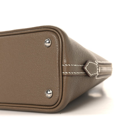 Hermes Chevre Mysore Mini 1923 Bolide Etoupe 10 of 11