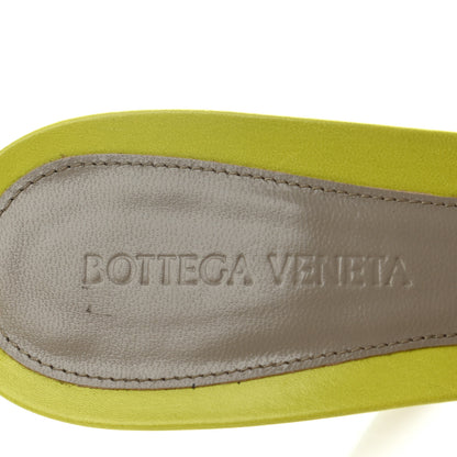 Bottega Veneta Lambskin Stretch Mule Sandals 41 Kiwi 7 of 10