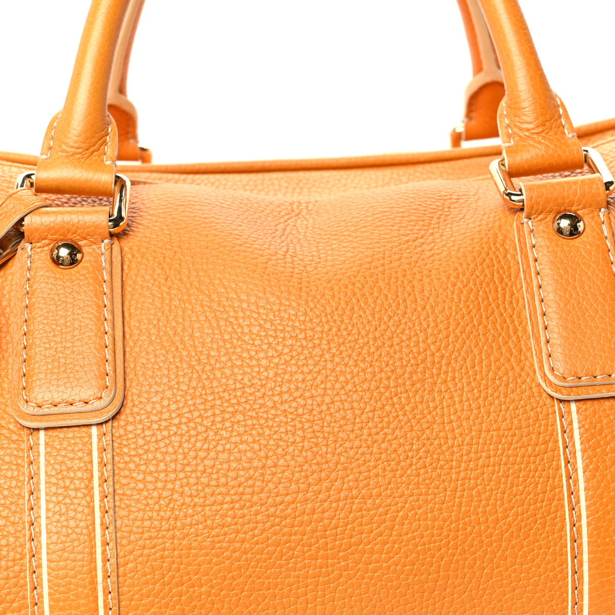 Louis Vuitton Tobago Calfskin Carryall Yellow 11 of 16