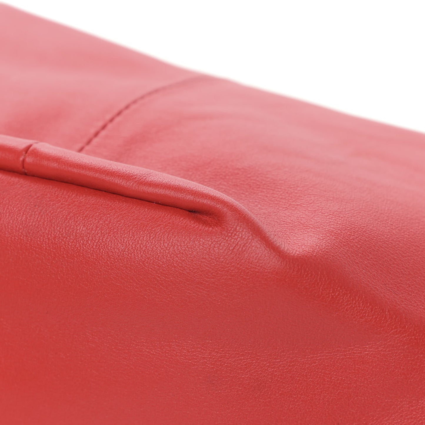 Calfskin Mini Double Knot Bag Red