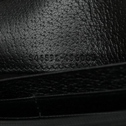 Gucci Calfskin Web Ophidia Wallet On Chain Black 7 of 11
