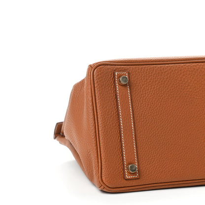 Hermes Togo Birkin 30 Gold 7 of 9