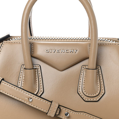 Givenchy Shiny Lord Calfskin Mini Antigona Nude 9 of 9