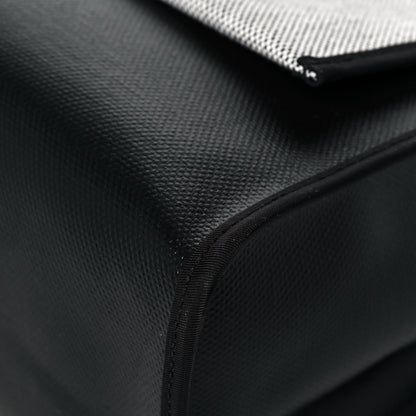 Hermes Toile H Berline Vache Hunter Herbag Zip PM 31 Black Ecru 12 of 13