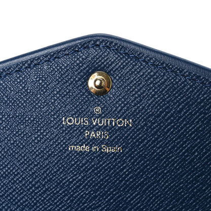 Louis Vuitton Monogram Jacquard Denim Sarah Wallet Bleu 6 of 6