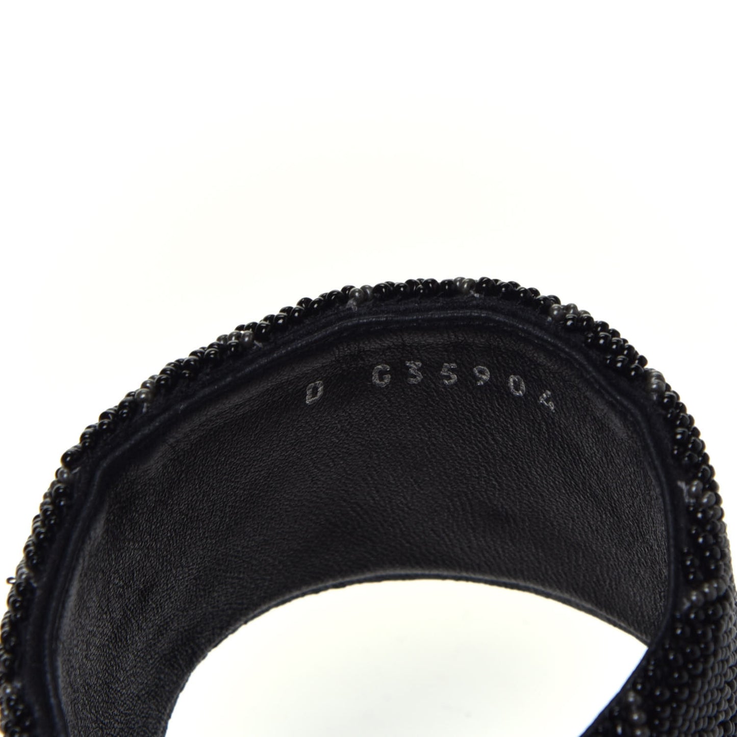 Pearl Embroidery CC Mules 36.5 Black