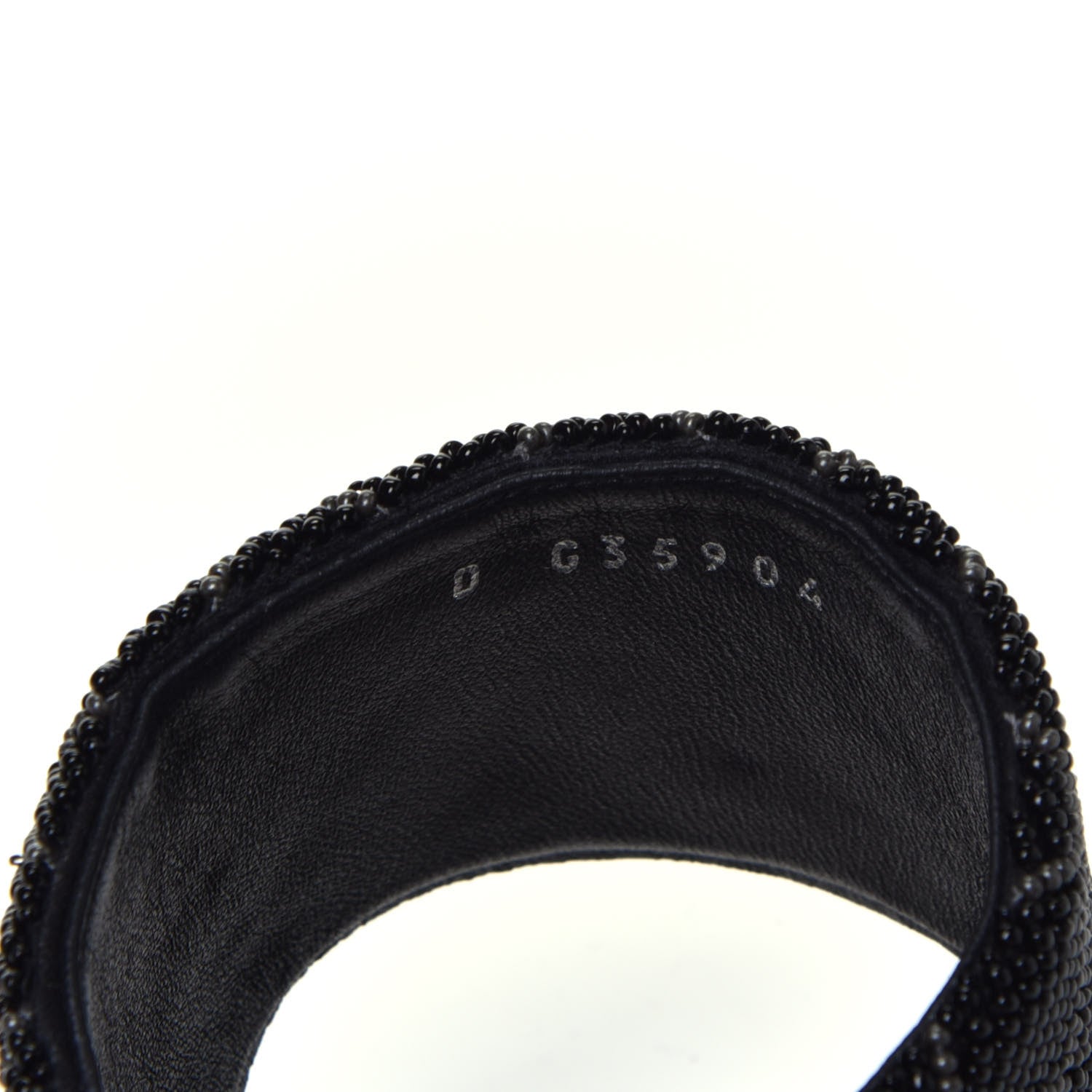 Chanel Pearl Embroidery CC Mules 36.5 Black 7 of 8