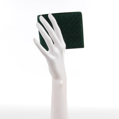 Bottega Veneta Nappa Intrecciato Bi-Fold Wallet Green 2 of 8