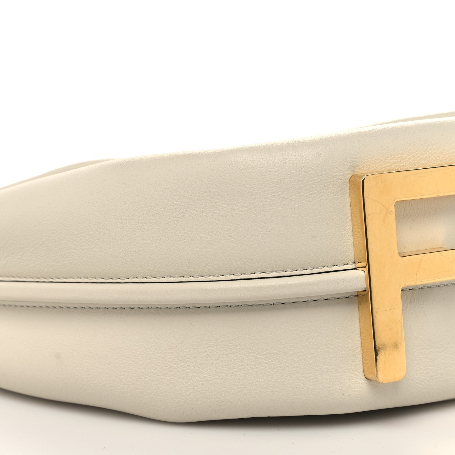 Fendi Vitello Grace Matte Small Fendigraphy Hobo Bag White Ice 9 of 11