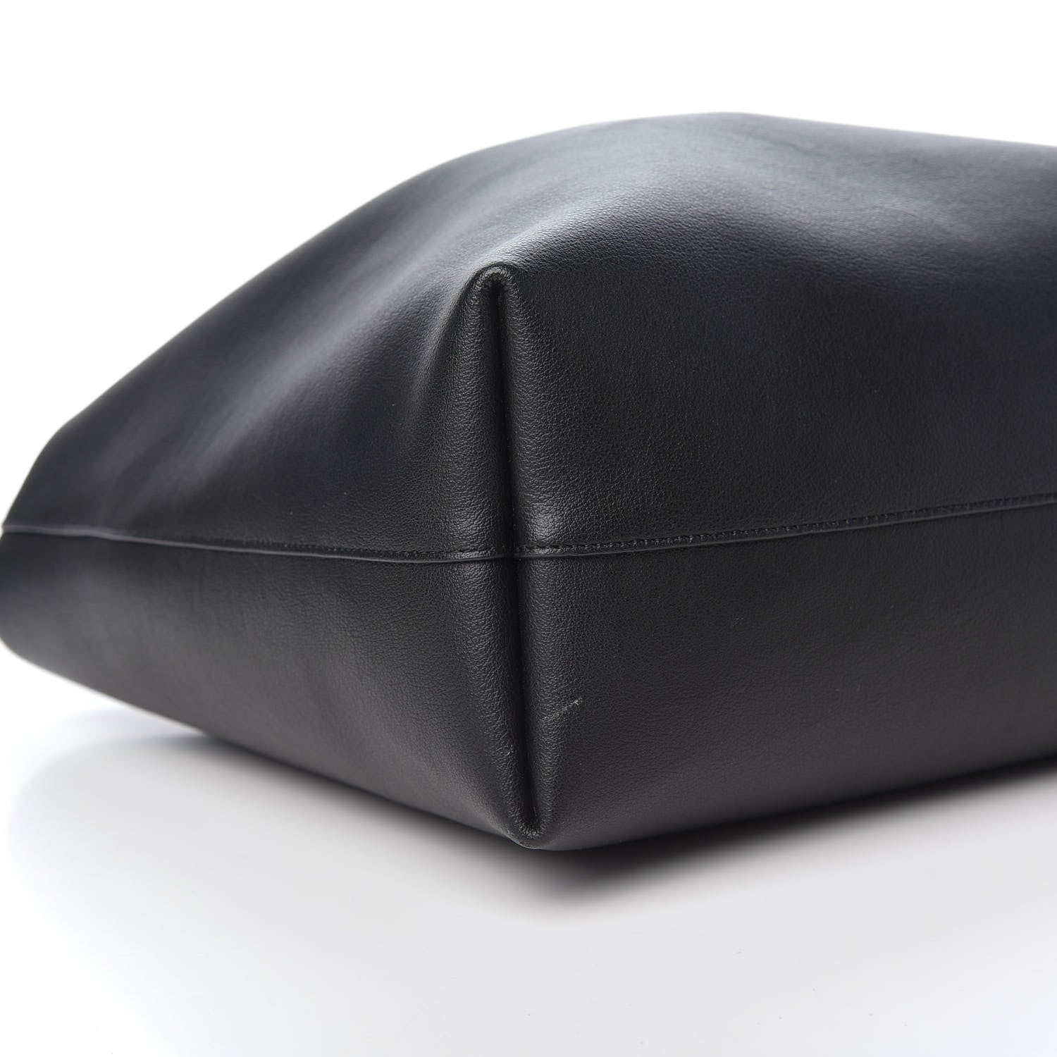 Saint Laurent Calfskin Large Shopping Tote Black 8 of 10