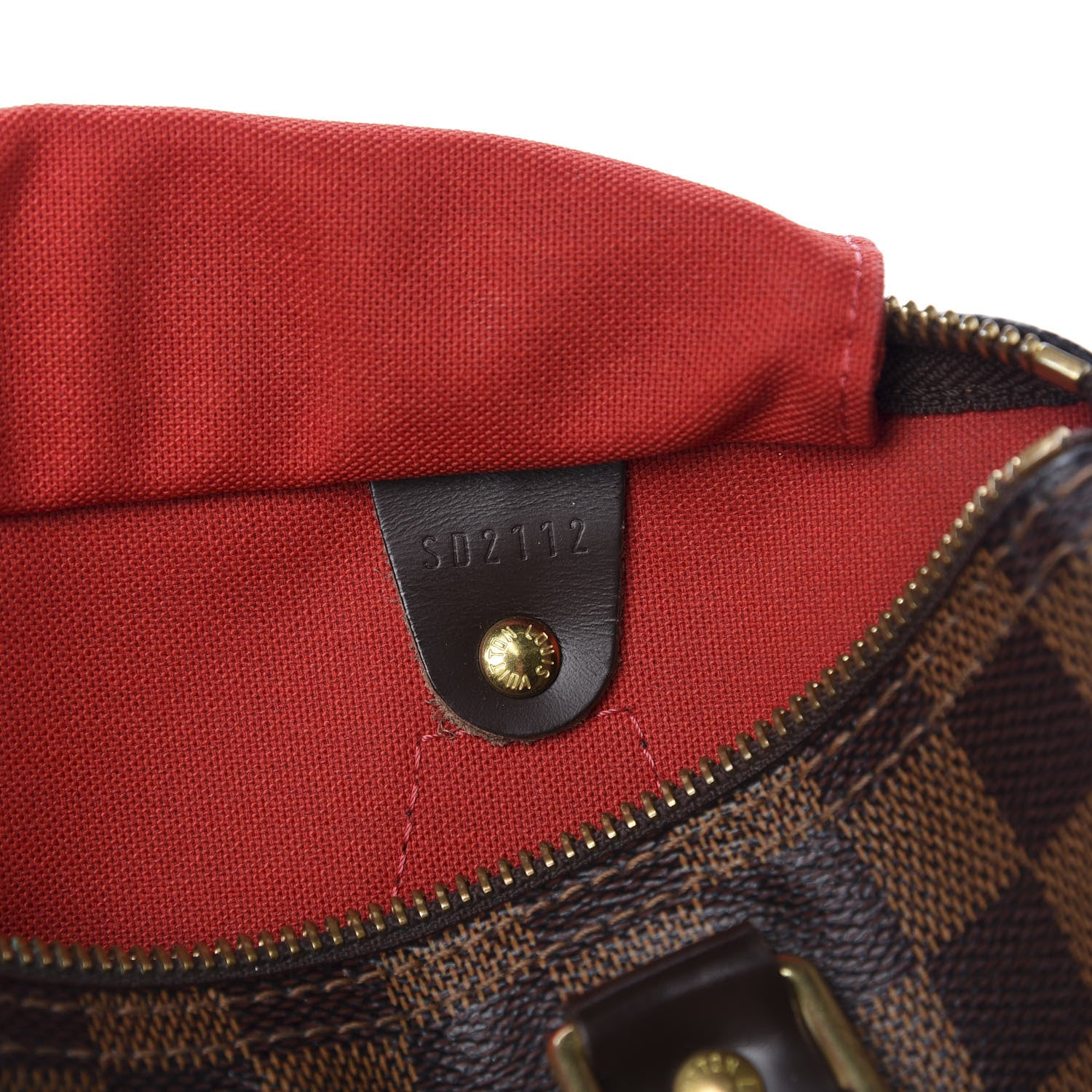 Louis Vuitton Damier Ebene Speedy 25 8 of 14